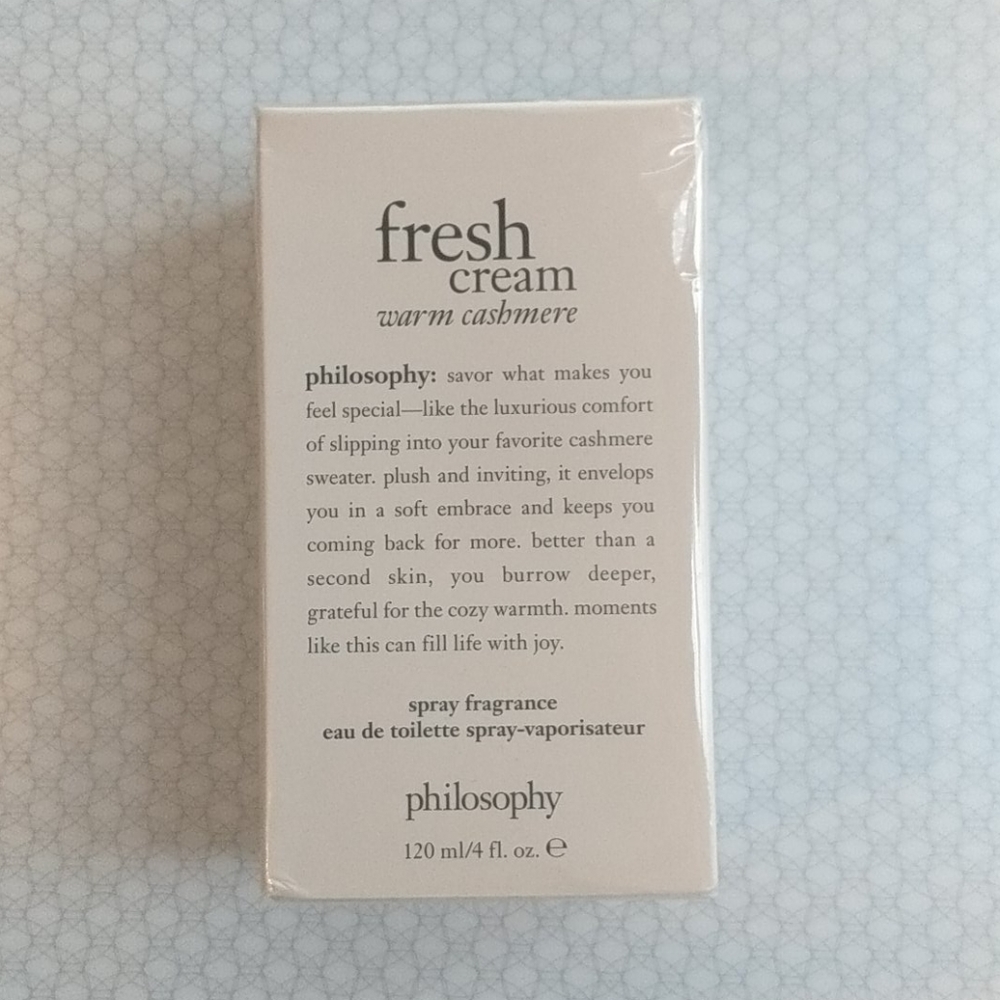 Philosophy Fresh Cream Warm Cashmere 120ml/4fl. oz